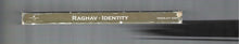 Load image into Gallery viewer, Raghav : Identity (CD, Album, Sli)