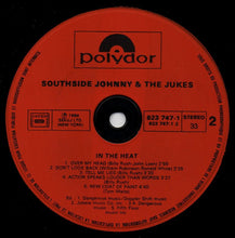Load image into Gallery viewer, Southside Johnny & The Asbury Jukes : In The Heat (LP, Album)