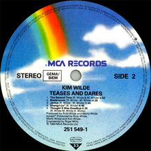 Load image into Gallery viewer, Kim Wilde : Teases & Dares (LP, Album, Rec)
