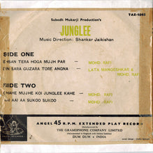 Load image into Gallery viewer, Shankar-Jaikishan : Junglee (From The Original Soundtrack) (7", EP)