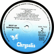 Load image into Gallery viewer, Generation X (4) : The Best Of Generation X (LP, Comp)