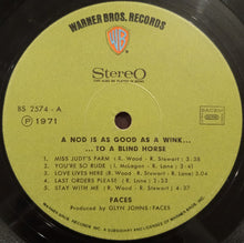 Load image into Gallery viewer, Faces (3) : A Nod's As Good As A Wink...To A Blind Horse (LP, Album)
