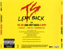 Load image into Gallery viewer, Terror Squad Feat. Fat Joe Aka Joey Crack* & Remy* : Lean Back (CD, Single, Promo)