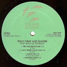 Load image into Gallery viewer, Rolly Gray And Sunfire : Play With Us Tonight (LP, Album)