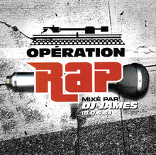 Load image into Gallery viewer, DJ James : Opération Rap (CD, Comp, Mixed)