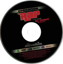 Load image into Gallery viewer, DJ James : Opération Rap (CD, Comp, Mixed)