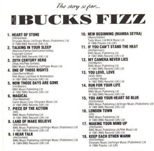 Load image into Gallery viewer, Bucks Fizz : The Story So Far - The Very Best Of Bucks Fizz (CD, Comp)