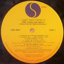 Load image into Gallery viewer, The English Beat* : I Just Can't Stop It (LP, Album, Jac)