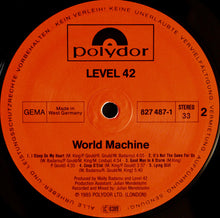 Load image into Gallery viewer, Level 42 : World Machine (LP, Album)