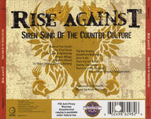 Load image into Gallery viewer, Rise Against : Siren Song Of The Counter Culture (CD, Album)