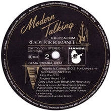 Load image into Gallery viewer, Modern Talking : Ready For Romance (The 3rd Album) (LP, Album)