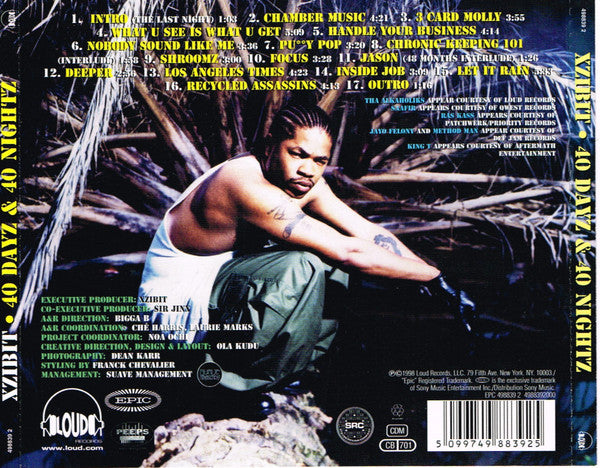 Buy Xzibit : 40 Dayz & 40 Nightz (CD, Album, RE) Online for a