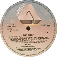Load image into Gallery viewer, The Kinks : Low Budget (LP, Album)