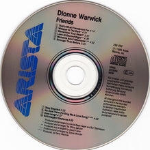 Load image into Gallery viewer, Dionne Warwick : Friends (CD, Album, RE)