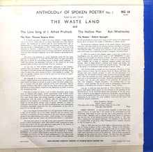 Load image into Gallery viewer, T. S. Eliot : The Waste Land (LP, Mono)