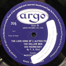 Load image into Gallery viewer, T. S. Eliot : The Waste Land (LP, Mono)