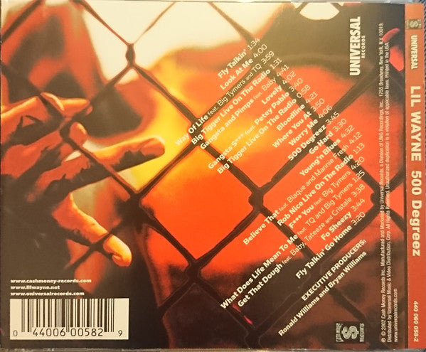 Buy Lil Wayne : 500 Degreez (CD, Album) Online for a great price