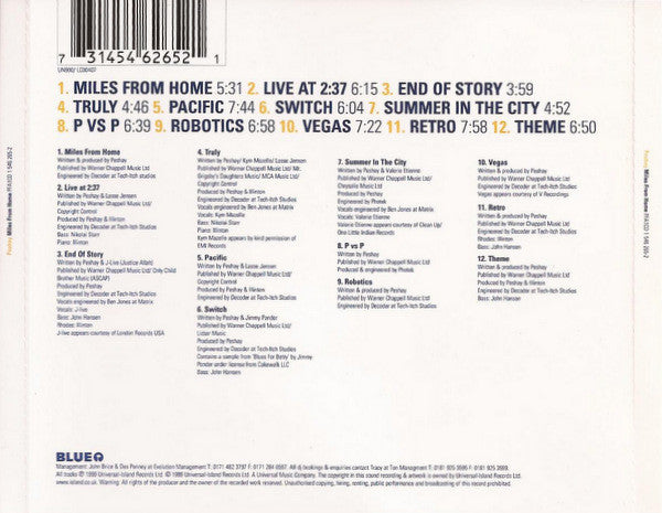 Buy Peshay : Miles From Home (CD, Album) Online for a great price