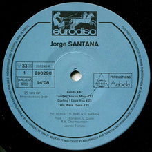 Load image into Gallery viewer, Jorge Santana : Jorge Santana (LP, Album)