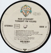 Load image into Gallery viewer, Rod Stewart : Tonight I'm Yours (LP, Album)