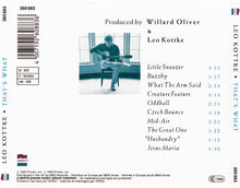 Load image into Gallery viewer, Leo Kottke : That's What (CD, Album)