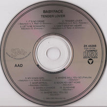 Load image into Gallery viewer, Babyface : Tender Lover (CD, Album)