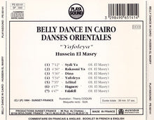 Load image into Gallery viewer, Hussein El Masry : Belly Dance In Cairo / Danses Orientales: "Yafoleya" (CD, Album)