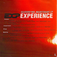 Load image into Gallery viewer, Experience : Aujourd'Hui, Maintenant.LP (CD, Album, Enh)