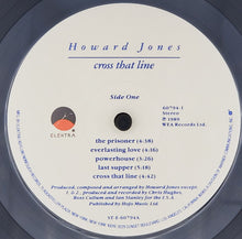 Load image into Gallery viewer, Howard Jones : Cross That Line (LP, Album, Spe)