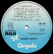 Load image into Gallery viewer, Deborah Harry : KooKoo (LP, Album)