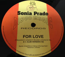 Load image into Gallery viewer, Sonia Prado : For Love (12")