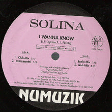 Load image into Gallery viewer, Solina : I Wanna Know (12", Maxi)