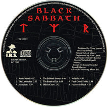 Load image into Gallery viewer, Black Sabbath : Tyr (CD, Album)