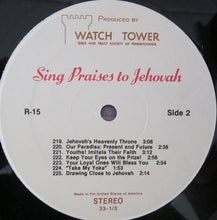Load image into Gallery viewer, Unknown Artist : Sing Praises To Jehovah Songs 212-225 (LP)