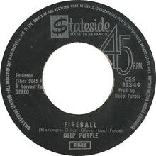 Load image into Gallery viewer, Deep Purple : Fireball (7", Single)
