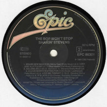 Load image into Gallery viewer, Shakin' Stevens : The Bop Won't Stop (LP, Album, 3rd)