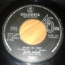 Load image into Gallery viewer, Alain Abadie : Filles Du Vent / Comme D'Habitude (7")