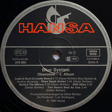 Load image into Gallery viewer, Blue System : Obsession (LP, Album)