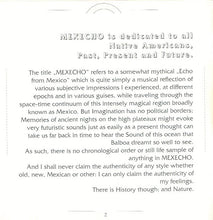 Load image into Gallery viewer, Bernard Xolotl : Mexecho (CD, Album)