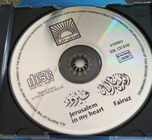Load image into Gallery viewer, Fairuz = Fairuz : القدس في البال = Jerusalem In My Heart (CD, Album, RE)