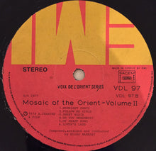 Load image into Gallery viewer, Elias Rahbani : ناي ، بزق ، وغيتار = Mosaic Of The Orient Volume II (Näi, Buzuk & Guitar) (LP, Album, RP)