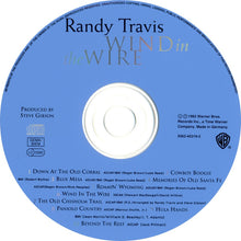 Load image into Gallery viewer, Randy Travis : Wind In The Wire (CD, Album)