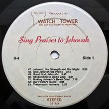 Load image into Gallery viewer, Unknown Artist : Sing Praises To Jehovah Songs 47-61 (LP)