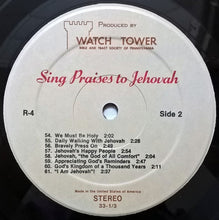 Load image into Gallery viewer, Unknown Artist : Sing Praises To Jehovah Songs 47-61 (LP)