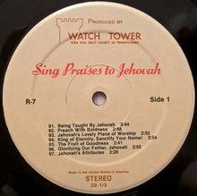 Load image into Gallery viewer, Unknown Artist : Sing Praises To Jehovah Songs 91-104 (LP)