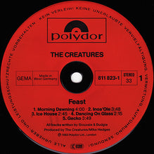 Load image into Gallery viewer, The Creatures : Feast (LP, Album)