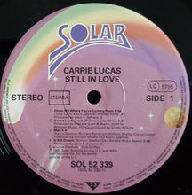 Load image into Gallery viewer, Carrie Lucas : Still In Love (LP, Album)