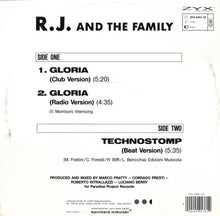 Load image into Gallery viewer, R.J. And The Family : Gloria (12")