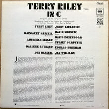 Load image into Gallery viewer, Terry Riley : In C (LP, Album, RE)