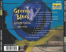 Load image into Gallery viewer, Benny Green : Green's Blues (CD, Album)